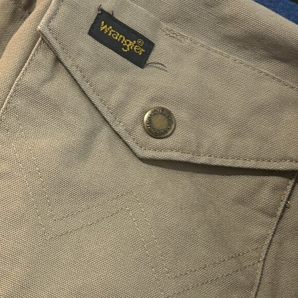 Vintage Wrangler Western Shirt Men's L Snap Brush Popper Cowboy Corral Americana - Picture 5 of 6